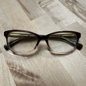 Coach designer eye glasses